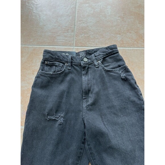 BDG stretch high-rise flare distressed jeans black NEW Size 26 - Picture 5 of 7